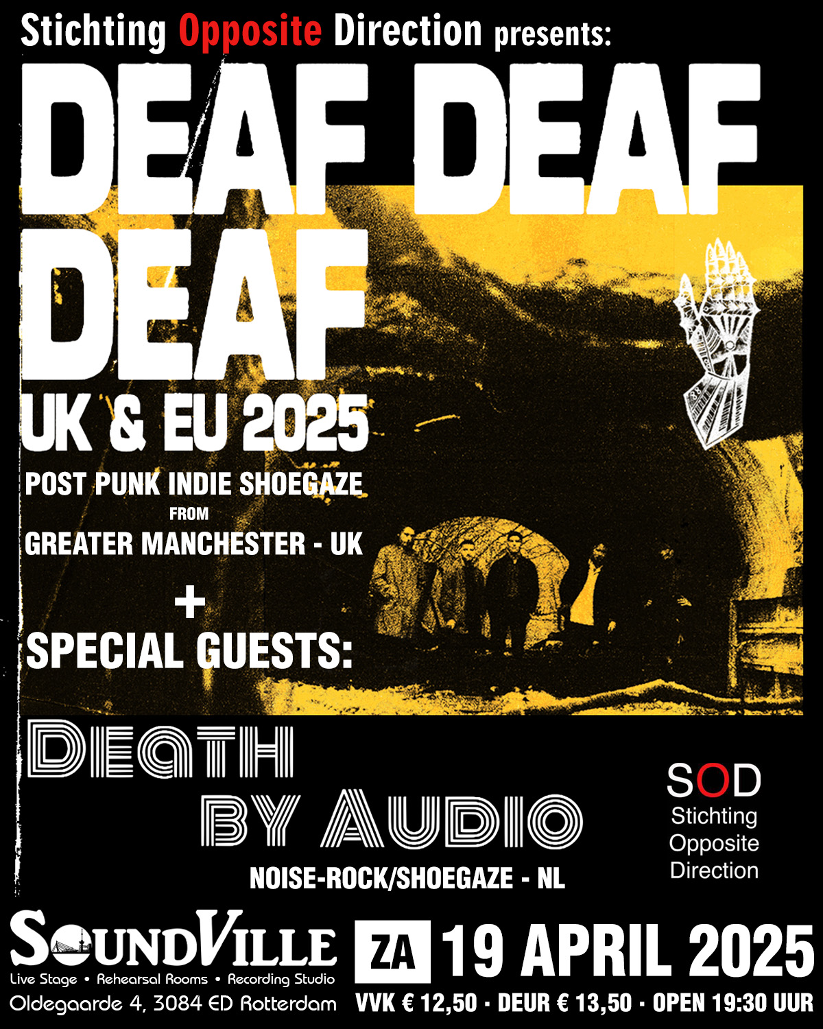 DEAF DEAF DEAF Event Poster